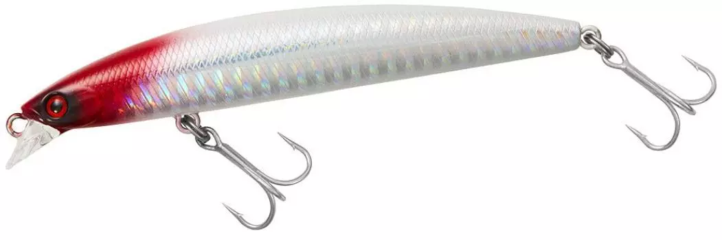 DAIWA Shoreline Shiner Z Set Upper Slim 95S Laser Red Head Lure