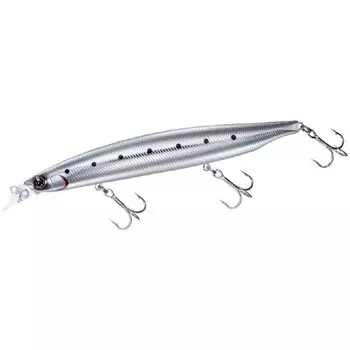 Daiwa Shoreline Shiner Z Vertis R140S Sea Bass Lure with Keimura Gingiriwashi Glow Berry