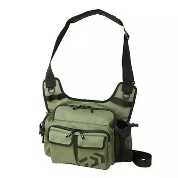 DAIWA Side Fit Bag (D) Khaki P 14 x 34 x 25 cm