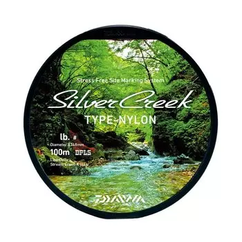 DAIWA Silver Creek Type N Лаймово-зеленый (нейлон) 3 фунта-100 м