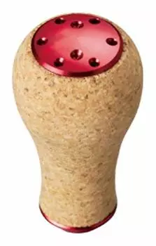 Daiwa SLP Works 043311 Ручка рулевого колеса SLPW Power Light Cork S Спиннинг/Приманка/Двойные оси (красный)