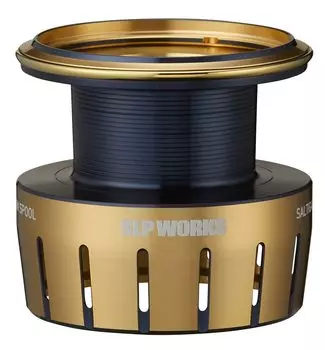Daiwa Slp Works 23 Saltiga Shallow Spool Gold 4000 15-300 золотой