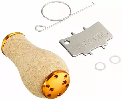 Daiwa SLP WORKS Handle Knob SLPW Power Light Cork S Spinning Bait Double Axis Orange 043328 Reel