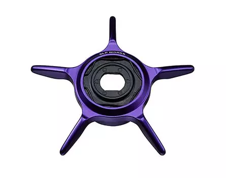 Daiwa Slp Works STEEZ SCL Star Drag Фиолетовый