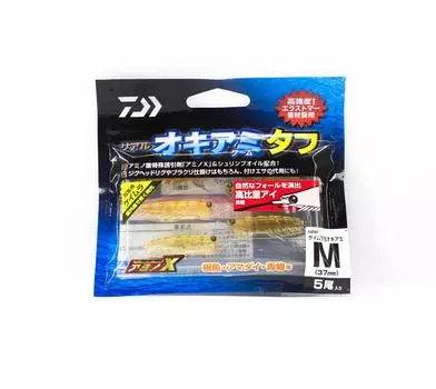 Daiwa Soft Lure Kaiteki Real Okiami M 37 мм 5 шт. в упаковке Keimura Nama (6351)