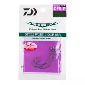 DAIWA Steez Worm Hook SS Offset Ring OFS-RING 10