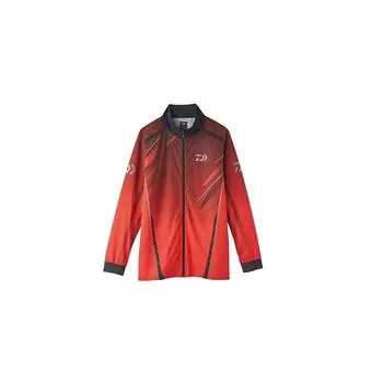 Daiwa сухая рубашка с длинным рукавом красная M DE 75020