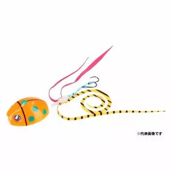 DAIWA Tairaba Beniga Bay Rubber Free Nakai Ladybug 80g Dot Orange Lure