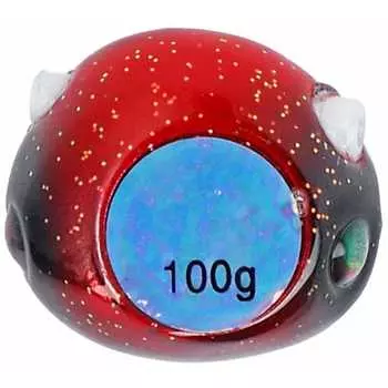 DAIWA Tairaba Beniga Bay Rubber Free TG Head 100g Beniga Red Lure