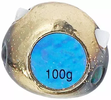 DAIWA Tairaba Koga Bay Rubber Free TG Head 100g Plated Gold Lure