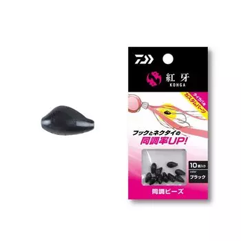 DAIWA Tairaba Parts Red Fang Tuning Beads Black чёрный