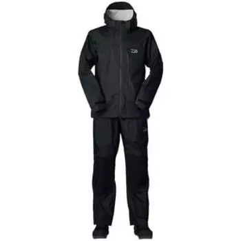 DAIWA Толстовка с капюшоном Dry Shirt Black L DR-3422 чёрный