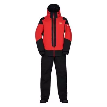 Daiwa Товар Комбинация Зимний костюм Красный Рыболовный Gore-Tex DW-1823 Мужской красный
