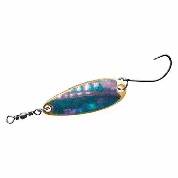 DAIWA Trout Spoon Crusader Super Hot 4g Black Shell G Lure