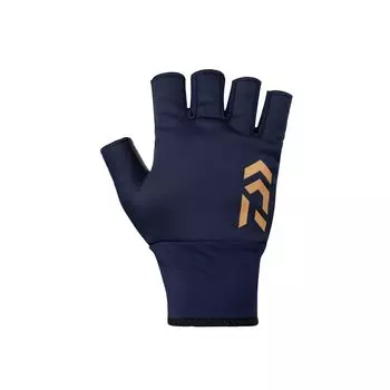 DAIWA Windproof Beltless Gloves 5 Cut Navy XL Fishing DG-8123W тёмно-синий