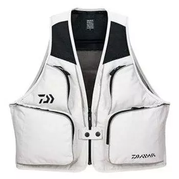 Daiwa Жилет для рыбалки Жилет для серфинга Светло-серый L DV-3608