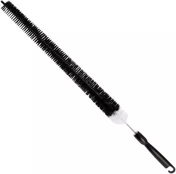 Daiya Cleaning Очищающий скиммер Сделано в щетке Часть Приблизительно Легко Полностью Мягкая Пыль Удобная Моечная Кровать 058051 Принадлежности, Щетка, Палочка, Япония, 45 см, чёрный