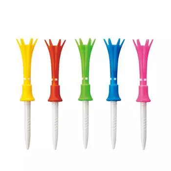 DAIYA GOLF Golf Tee Tomahawk Tee Long Tee up height B type (5 pieces) 40~50mm TE-510B (cup color)