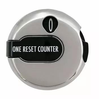 DAIYA GOLF Score Counter One Reset Counter 461 Silver AS-461