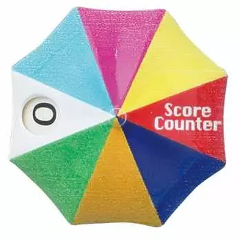 DAIYA GOLF Score Counter Parasol Counter A (Colorful) Score Counter AS-479