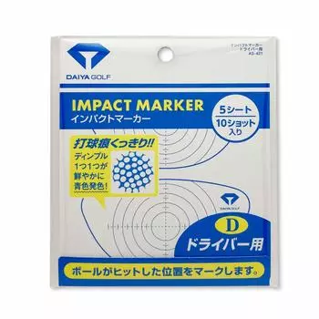 DAIYA GOLF Shot Position Confirmation Goods Impact Marker 10 Pack AS-910