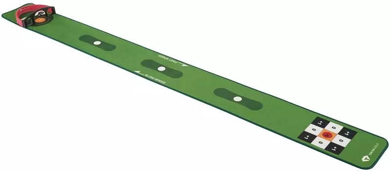 DAIYA Putting Mat Putter Practice Equipment Diamond Flat Pat 536 TR-536 зелёный