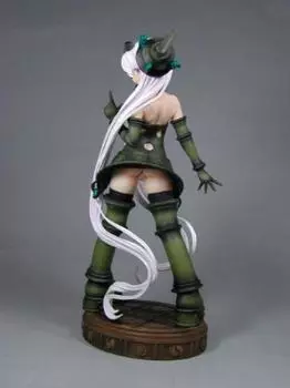 Дайакудзи Догу Воин Сейада Тара в чешуе ПВХ, окрашенная отделка (1/4 продукта)