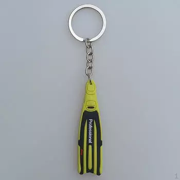 Дайвинг-брелок для дайверов жёлтый