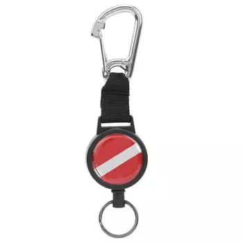 Дайвинг Нержавеющая сталь проволока эластичный пружинный шнур шнур Antilost брелок BCD аксессуар