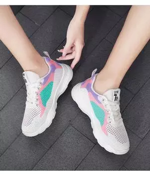 DakePremium Универсальная повседневная обувь по индивидуальному заказу Легкая спортивная обувь Воздушная женская обувь на толстой подошве и модная обувь 40 синий