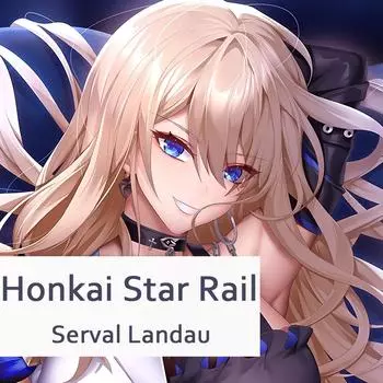 Dakimakura Honkai Star Rail Serval Landau наволочка для всего тела аниме наволочка отаку игра пледы наволочка 120x40 cm