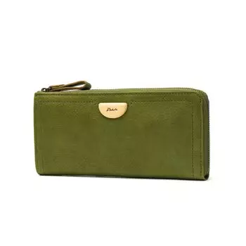 Dakota Havre zipper long wallet Green [Dakota] L-shaped