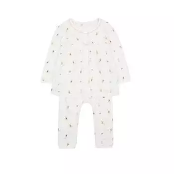 Daks Детский [24FW] Комплект из верха и низа Frill Bear на все сезоны EUF40VP66M_OW