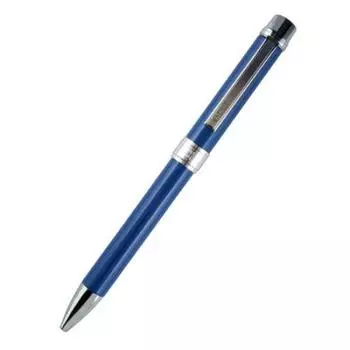DAKS Legend 3 ballpoint pen mechanical Blue (2-color + pencil) синий