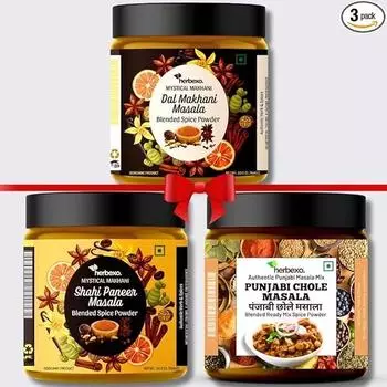 Дал Махани, Шахи Панир и пенджабское трио Чоле Масала — чистые, свежеобжаренные специи для насыщенного вкуса