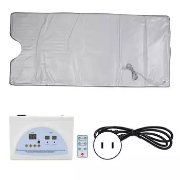 Дальнее инфракрасное нагревательное одеяло для сауны в форме тела для похудения, фитнес-машина US Plug