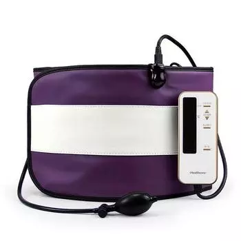 Дальний инфракрасный электрический обогрев теплый дом газовый ударная волна пояса для похудения массажный жиросжигающий пояс 220 В purple