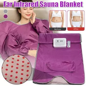 Дальний инфракрасный сауна-одеяло Детокс-костюм для похудения Домашний спа-аппарат для похудения Silver