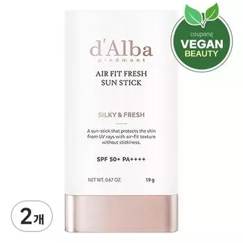 Dalba Air Fit Fresh Sun Stick SPF50+ PA++++, 19g, 2 units