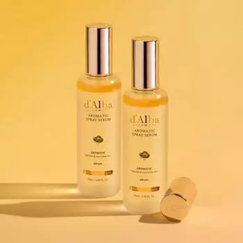 Dalba большой объем веганской сыворотки-спрея 120 мл 52% премиум-класса VER с фирменным ароматом белого трюфеля, ароматическая высокофункциональная сыворотка для ухода, 2 шт.