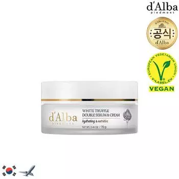 DALBA ДВОЙНАЯ СЫВОРОТКА И КРЕМ БЕЛЫЙ ТРЮФЕЛЬ 70г
