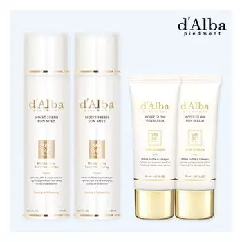 [Dalba] Солнцезащитный спрей*2 + солнцезащитный крем*2
