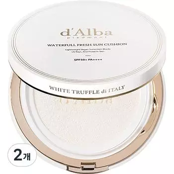 Dalba Waterful Fresh Sun Cushion Original SPF50+ PA++++, 25 г, 2 шт.