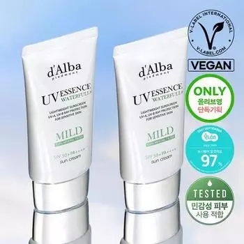 Dalba Waterful Mild Sun Cream Duo Special (50 мл + 50 мл) mild duo