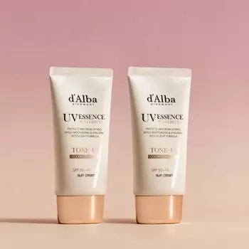 Dalba Waterful Tone-Up Sunscreen 2шт + 1 случайная фотокарточка