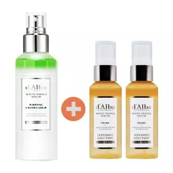 Dalba White Truffle очищающая и успокаивающая сыворотка 150 мл + White Truffle Prime Intensive Serum Mini 50 мл 2 шт, 1 шт