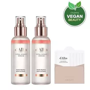 Dalba White Truffle Vital Spray Serum 100мл x 2шт + слабокислотный желе 15мл Набор, 1 комплект Популярная корейская косметика