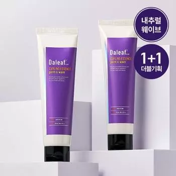 Daleaf Glam Styling Double Plan, выберите 1 из 2 типов Curling Essence 1+1