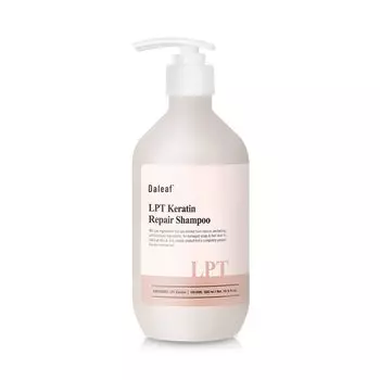 Daleaf LPT Кератиновый восстанавливающий шампунь для поврежденных слабых волос с высоким брендом парфюмов розовый бриз чувствительная кожа (500мл) - волосы, белок, LPP, PPT, кислотность, запах, аромат,