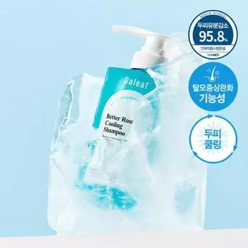 Daleaf Охлаждающий шампунь с яблоком и мятой 500 мл 500ml